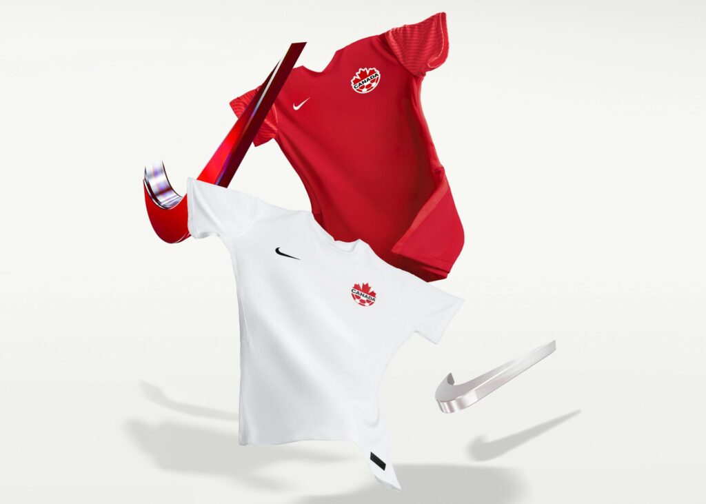 shirt Canada thuis en uit WK 2022